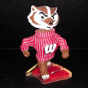 Bucky the Badger 2003 Bobblehead Wisconsin Legends of the Sidelines Limited Ed